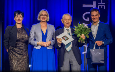 Eine Legende des Turnsports: Rudi Polster für Lebenswerk ausgezeichnet