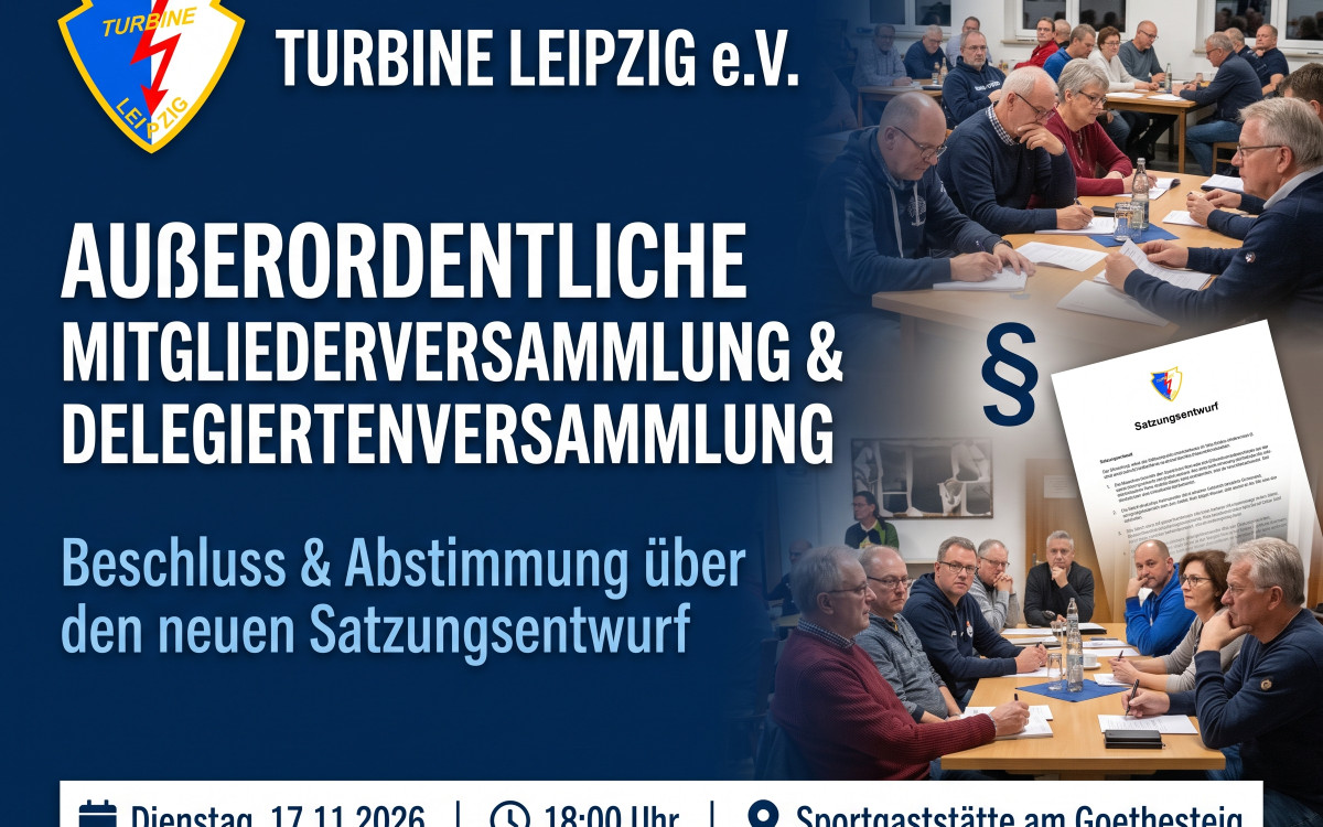 WICHTIG: Außerordentliche Mitgliederversammlung am 17.11.2026 – Neue Vereinssatzung